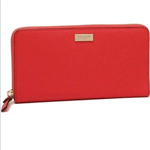 Kate Spade Hot Pink Neda Clutch/Wallet!!